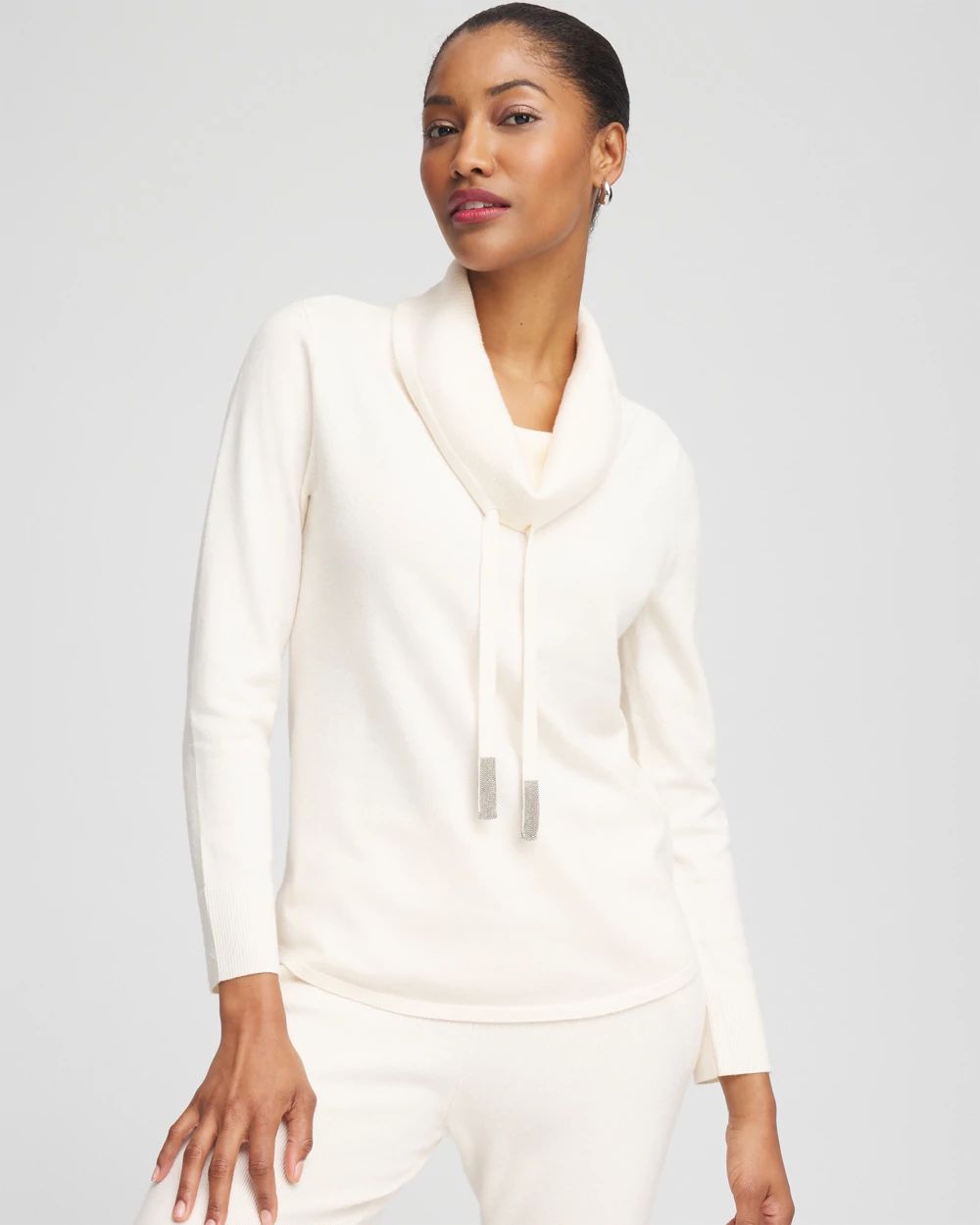 Zenergy Luxe® Cashmere Blend Cowl Sweater | Chico's